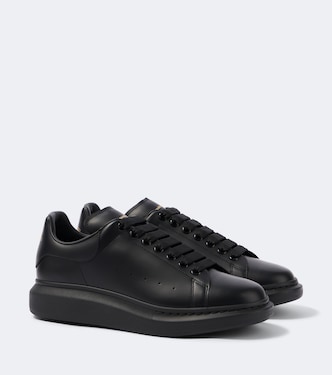Oversized leather sneakers | McQueen