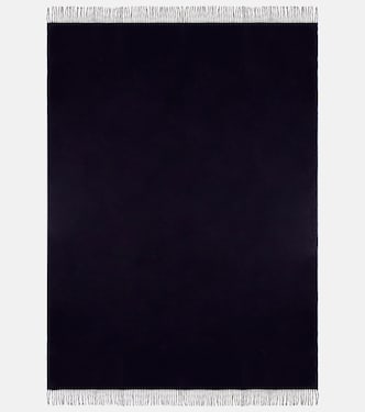 Fringed silk throw | Brunello Cucinelli