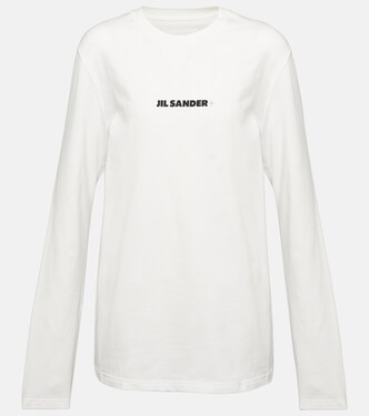 Logo cotton sweatshirt | Jil Sander