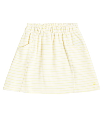 Gonna in jersey di cotone a righe | Bonpoint