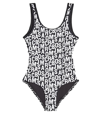 Logo printed swimsuit | Marc Jacobs Kids