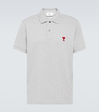 Ami De Cœur cotton piqué polo shirt | Ami Paris