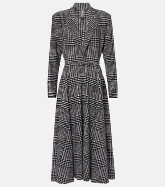 Belted jersey midi dress | Norma Kamali