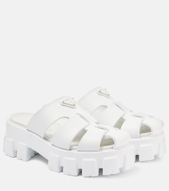 Platform fisherman sandals | Prada