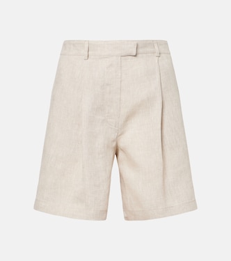 Linen Bermuda shorts | Brunello Cucinelli