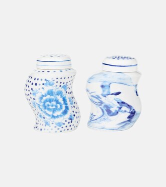 Porcelain salt and pepper shakers | Seletti