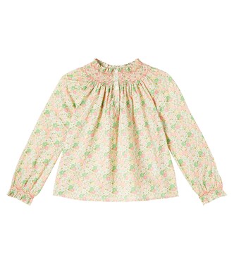 Floral cotton blouse | Bonpoint