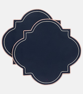Medallion set of 2 placemats | La DoubleJ