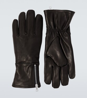 Leather gloves | Auralee