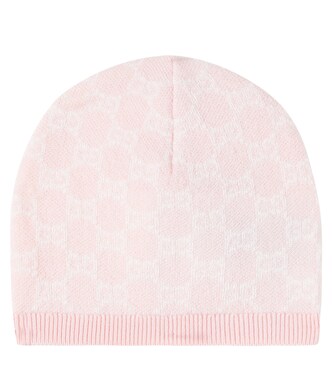 Baby ribbed-knit wool beanie | Gucci Kids