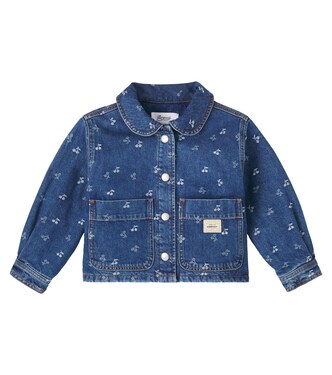 Veste Jalia en jacquard de jean  | Bonpoint