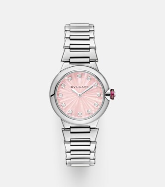 Lvcea 28mm stainless steel watch | Bvlgari