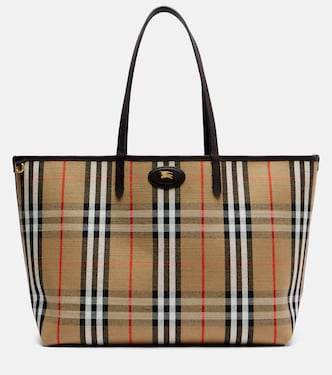 Bolso Reversible Medium de piel con Burberry Check | Burberry