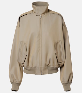Harrington cotton twill bomber jacket | Phoebe Philo