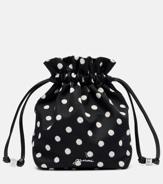 Bou polka-dot pouch | Ganni