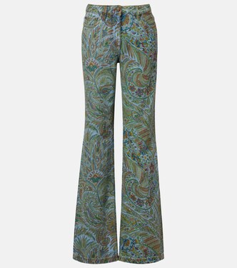 Paisley flared jeans | Etro