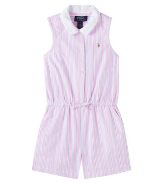 Playsuit Oxford aus Baumwolle | Polo Ralph Lauren Kids