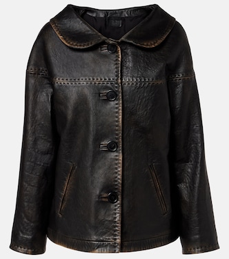 Leather jacket | Prada