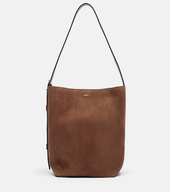 Medium suede bucket bag | Max Mara