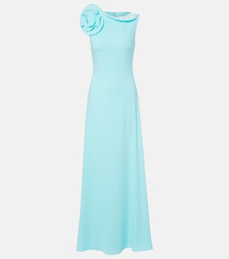 Robe mit Blumenapplikation | Roland Mouret