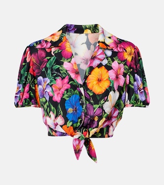 Crop top floral | Dolce&Gabbana
