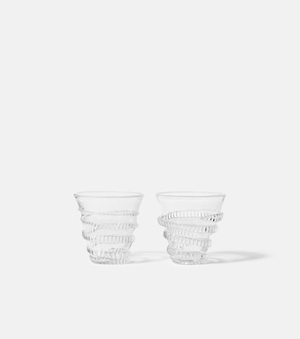 Set of 2 crystal glasses | Alexander Kirkeby