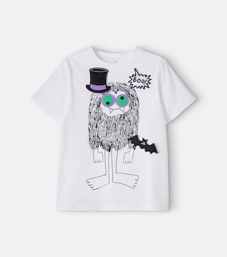 Printed cotton jersey T-shirt | Stella McCartney Kids