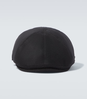 Cashmere newsboy cap | Kiton