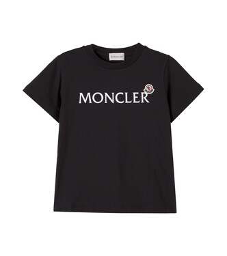 Logo cotton jersey T-shirt | Moncler Enfant