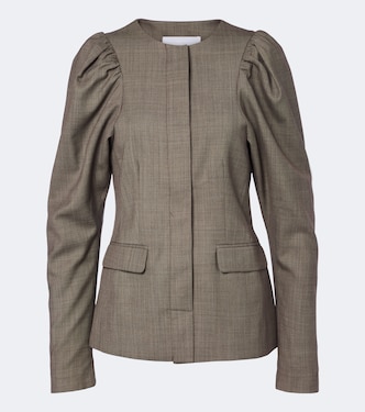 Blazer aus einem Wollgemisch | Ganni