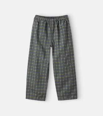 Cara checked cotton corduroy pants | Konges Sløjd