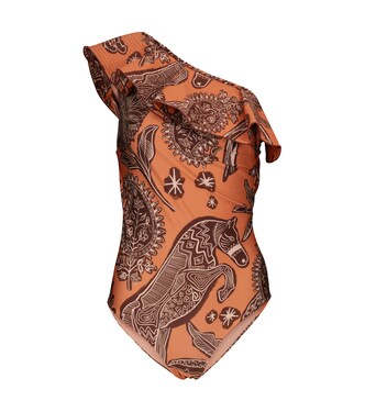 Incaico printed swimsuit | Johanna Ortiz