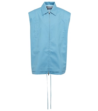 Le Gilet Biella cutout wool vest | Jacquemus