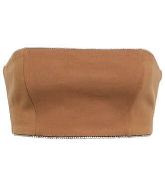 Verziertes Bandeau-Top Lilies | Staud