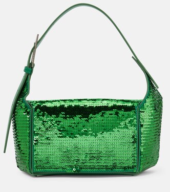 Sac 7/7 en cuir à sequins | The Attico