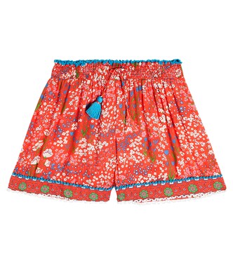 Cindy floral shorts | Poupette St Barth Kids