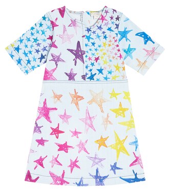 Printed denim dress | Stella McCartney Kids