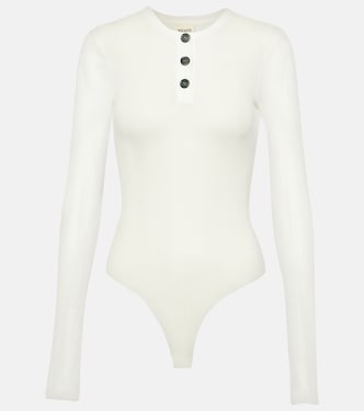 Janelle cotton-blend jersey bodysuit | Khaite