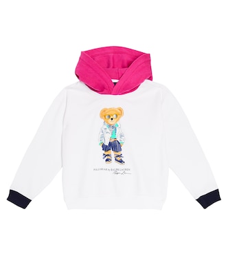 Polo Bear cotton-blend fleece hoodie | Polo Ralph Lauren Kids