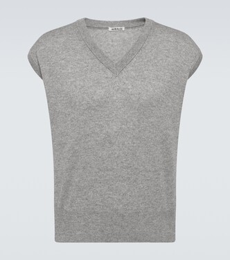 Chaleco de cachemir y seda | Auralee