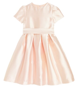 Kleid aus Satin | Il Gufo