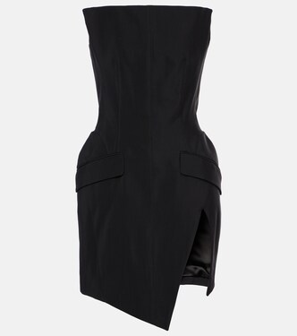 Robe bustier en crêpe | Mugler