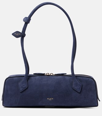 Borsa a spalla Le Teckel in suede | Alaïa
