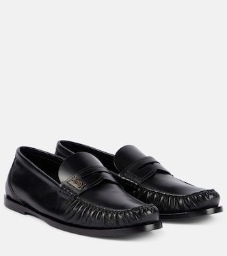 Laurent leather penny loafers | Saint Laurent
