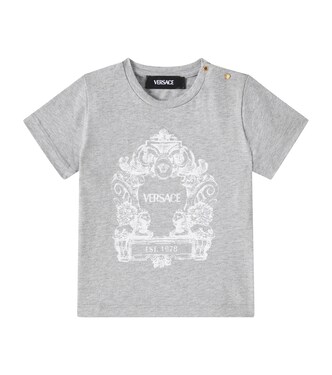 Baby T-Shirt Medusa aus Baumwoll-Jersey | Versace Kids
