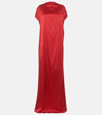 Silk-blend satin gown | Dries Van Noten