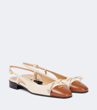 Valet Du Roi leather ballet flats | Valentino Garavani