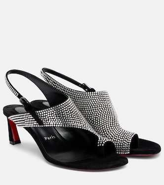 Sandalen Viva Condora 55 aus Veloursleder | Christian Louboutin