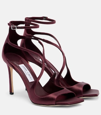 Azia 95 satin sandals  | Jimmy Choo