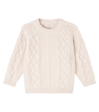 Callio cable-knit wool and cotton sweater | Liewood